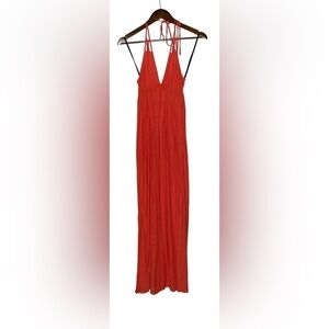 Michelle By Comune Yosemite‎ Women S Halter Slit Maxi Dress NEW Cocktail Party